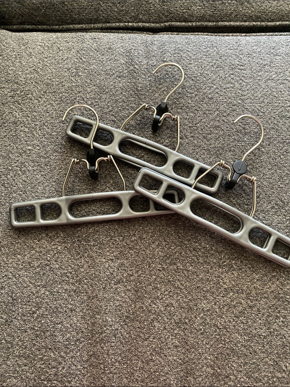 Kids Silver Skirt or Pants Clothes Hangers - Pack